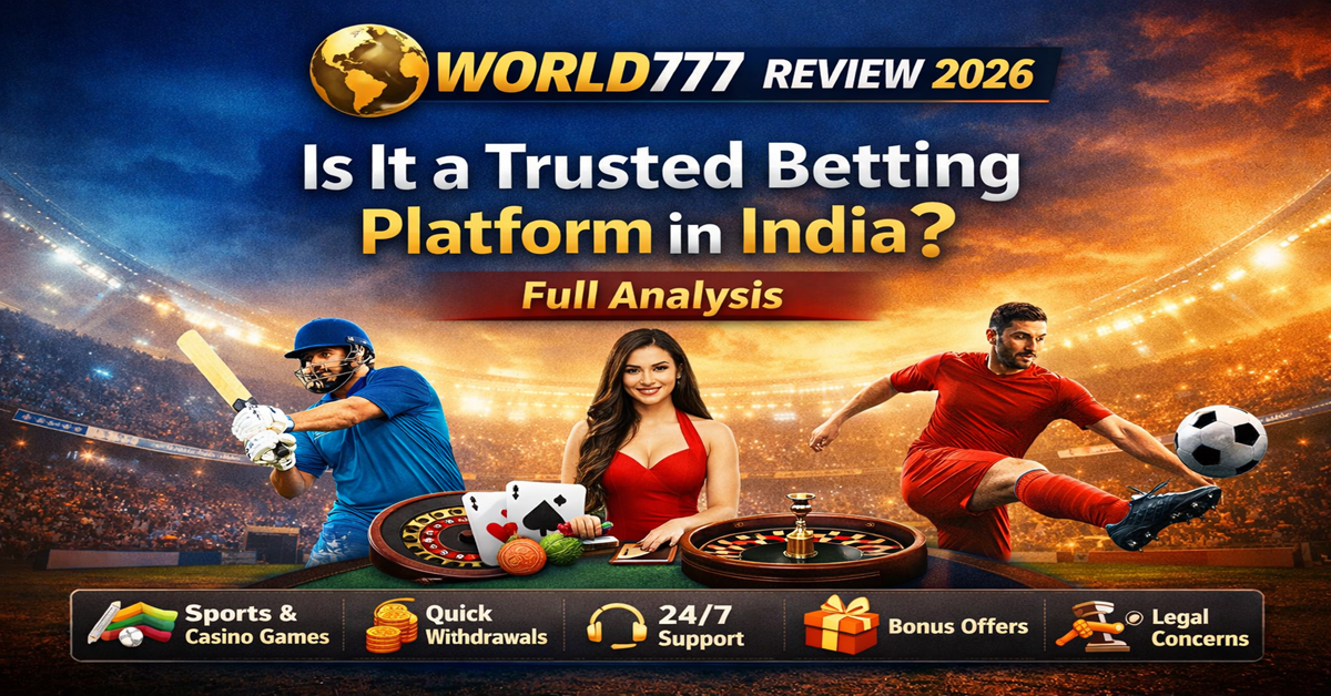 World777 Review 2026 – Is It a Trusted Betting Platform in India Full Analysis